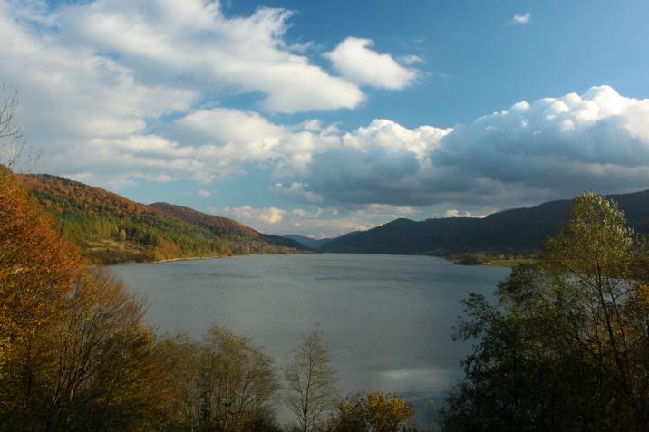 Zbiornik Klimkówka. Fot. W. Plata